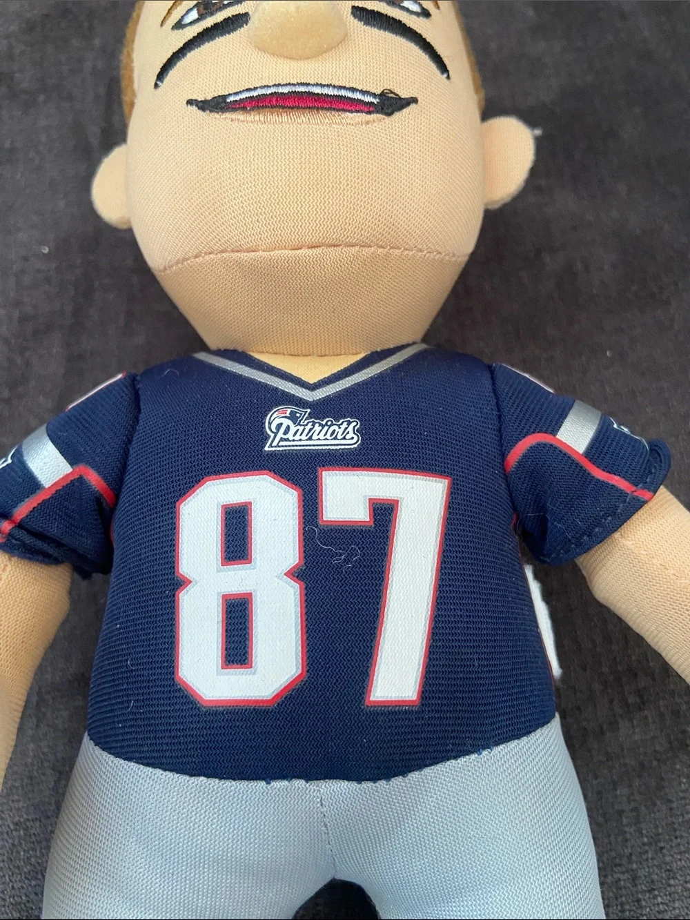 Gronkowski 87 Plush New England PatriotsFootball Player Doll - like new